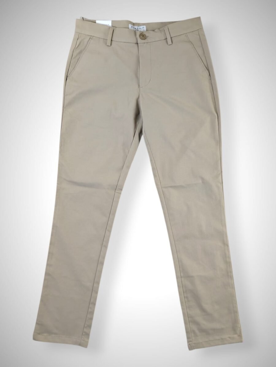 Pantalón chino MORELLI de vestir para hombres, corte narrow fit (similar al slim fit), strech, pantalones chinos