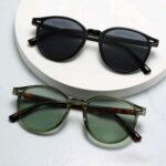 Gafas de moda de montura de ojo de gato minimalista y personalizada (Adecuadas para conducir, viajar, vacaciones, uso diario casual) para verano, playa, vacaciones, exterior, viajes
