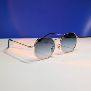 Gafas de moda de estilo minimalista moderno con marco completo de color geométrico multicolor en tono cobre, adecuadas para la vida diaria, la fotografía callejera, las vacaciones en la playa tropical, las salidas familiares, el carnaval y otras ocasiones, elegantes y adecuadas para todos los tipos de rostro