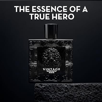 Secret Plus Vintage Heroes Noir Colonia para Hombre/Eau de Parfum Vaporizador Natural Spray 3.4 oz 3.4 fl oz / FL2397