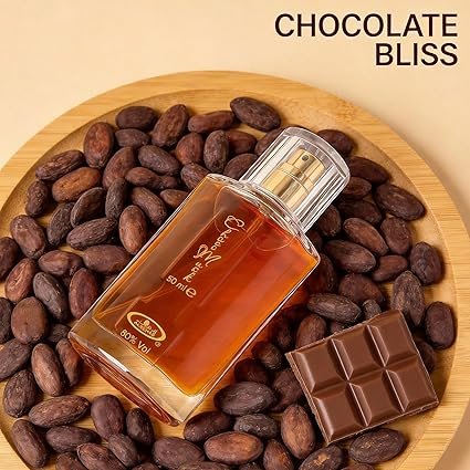 Choco Musk Colonia para Hombre - Eau de Toilette de Chocolate Rico y Almizcle, Perfume de Aroma Duradero para Hombre, Botella Elegante, Fragancia de 1.65 Fl Oz para Ocasiones Refinadas