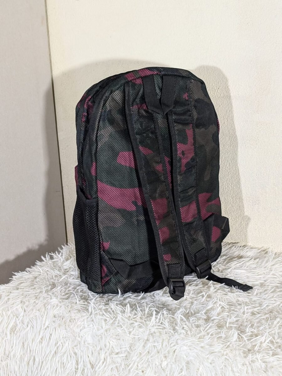 Mochila Yolo pequeña camufle urbana, juvenil, ligera, resistente, ideal para uso diario y escolar, en azul, gris, rojo.