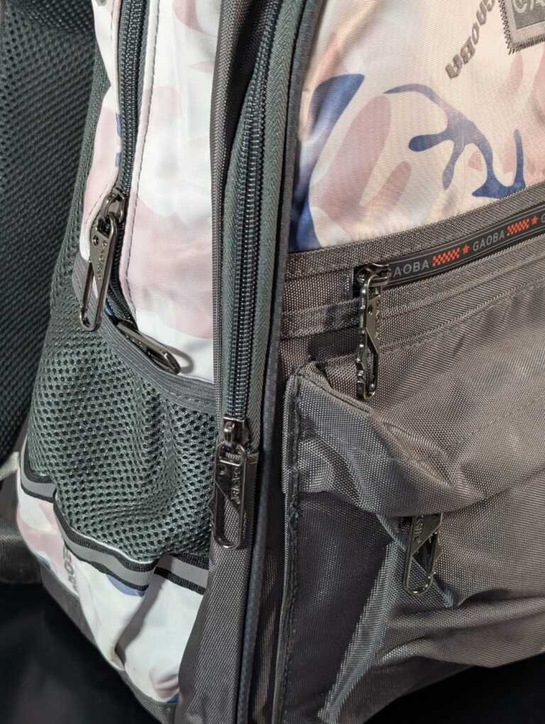 Mochila Gaoba tamaño grande para hombres, resistente con múltiples compartimentos y diseño moderno