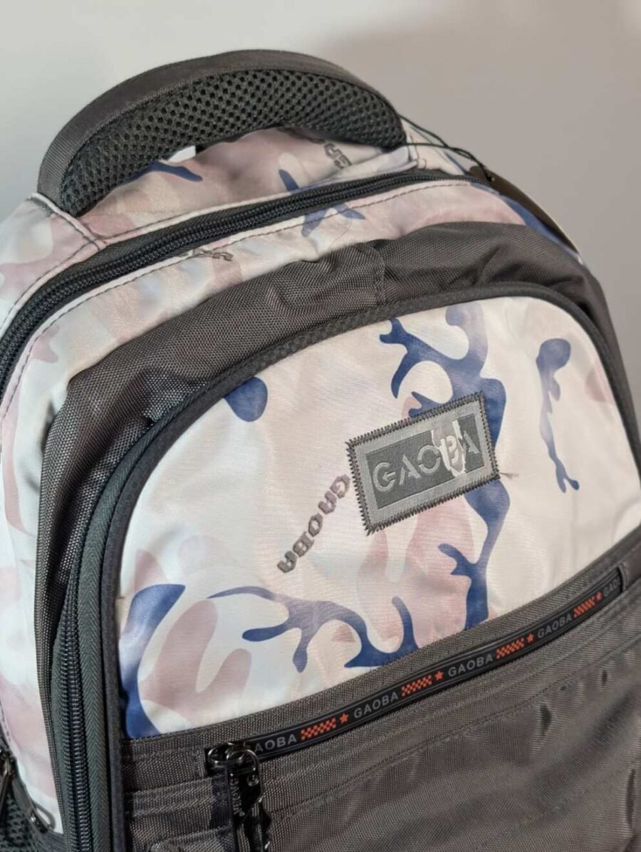 Mochila Gaoba tamaño grande para hombres, resistente con múltiples compartimentos y diseño moderno