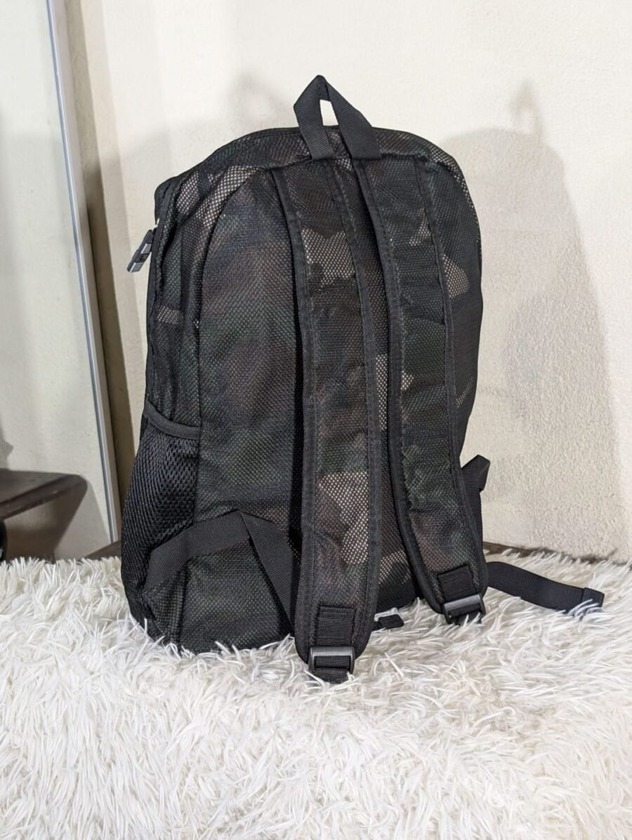 Mochila Yolo pequeña camufle urbana, juvenil, ligera, resistente, ideal para uso diario y escolar, en azul, gris, rojo.