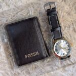 Conjunto de reloj y billetera, combo relojes analógicos con carteras para hombres de cueros, accesorios para caballeros, reloj analógico y billeteras con multidepositos de caballero