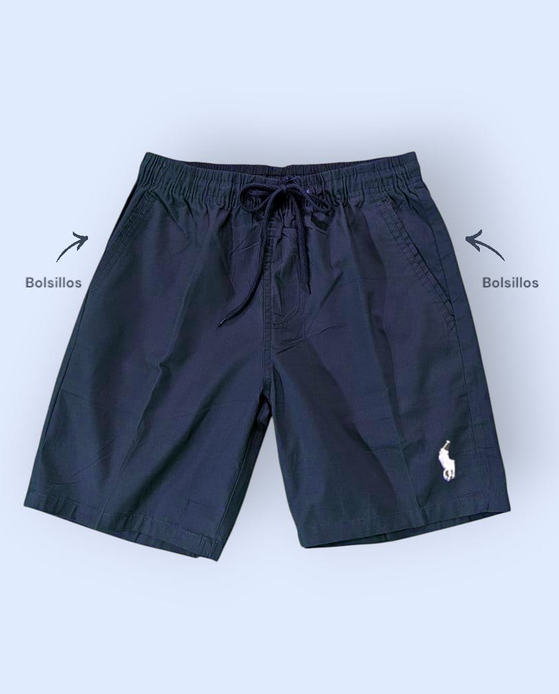 Shores Polo Bermudas impermeables para hombres, pantalones cortos, short para el verano, chores de caballeros cortos, para varones apolos (Fusionado)